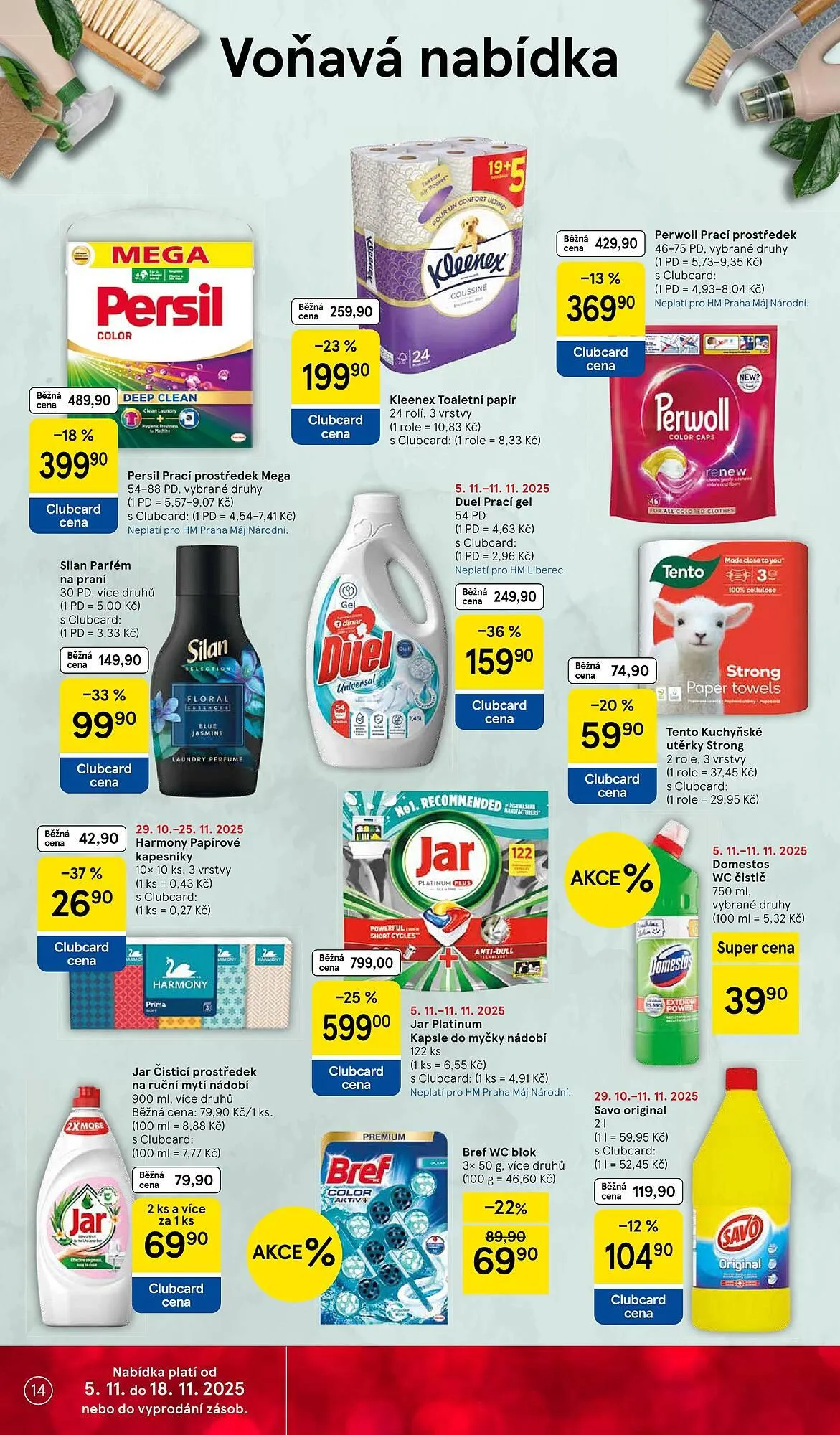 Tesco leták - 5. listopadu 11. listopadu 2025 - Page 14