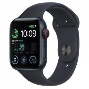 Apple Watch SE GPS (2022) - 44 mm midnight, midnight sport band