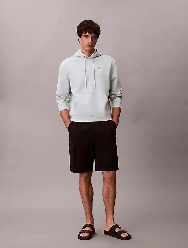 Cotton Terry Monogram Hoodie