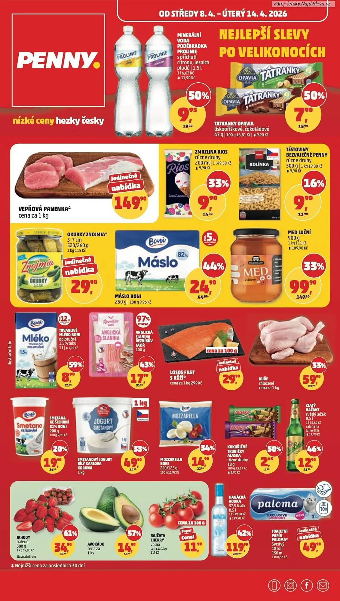 Penny Market leták - 8. dubna 14. dubna 2026 - Page 1