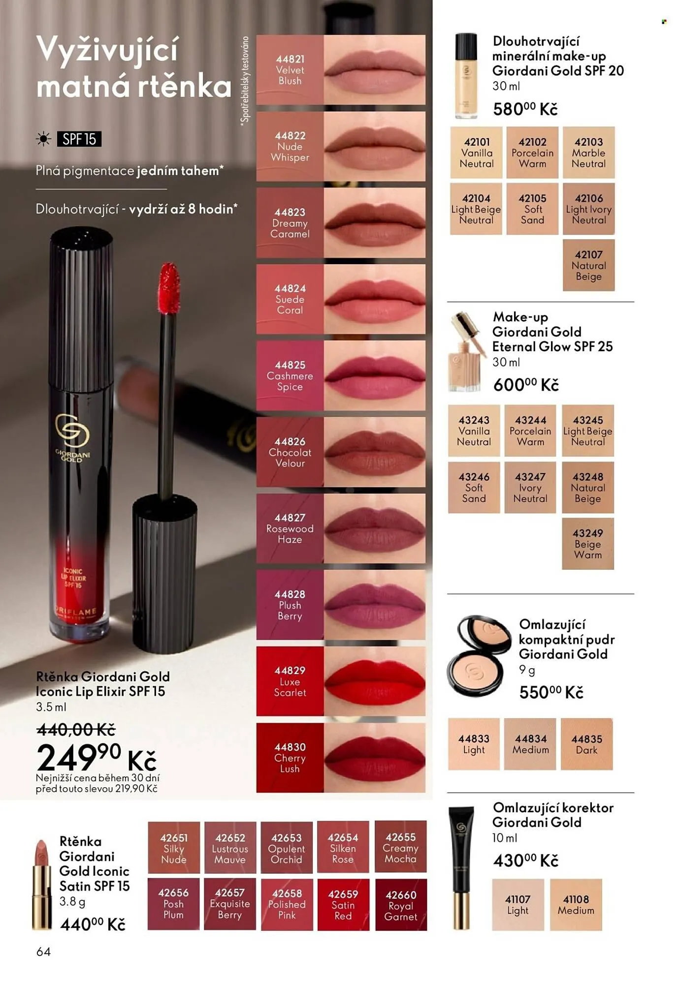 Oriflame leták - 4. března 24. března 2026 - Page 64