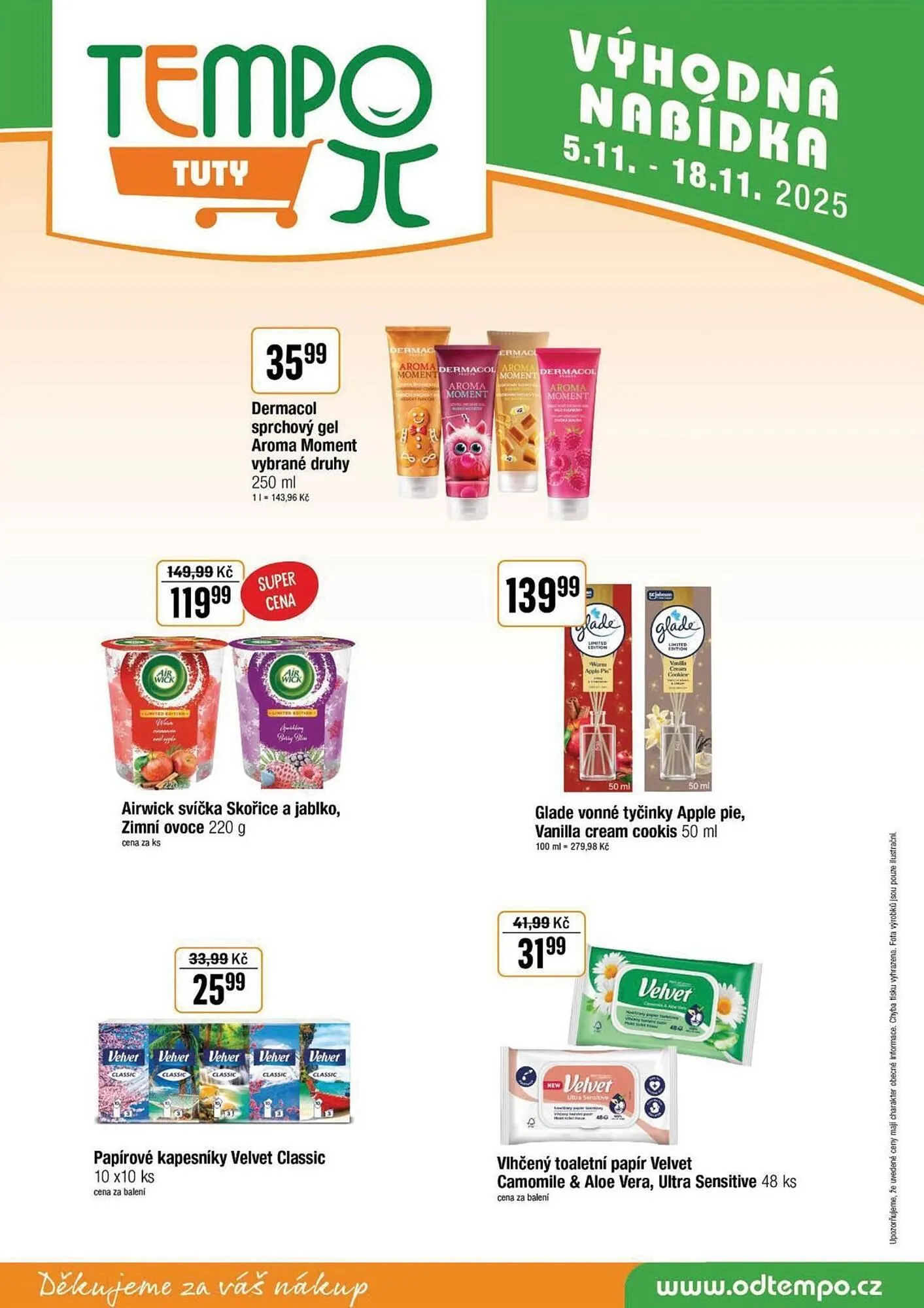 TEMPO leták - 5. listopadu 18. listopadu 2025 - Page 13