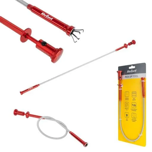 Magnetický přesný flexibilní LED uchopovač 60 cm Rebel