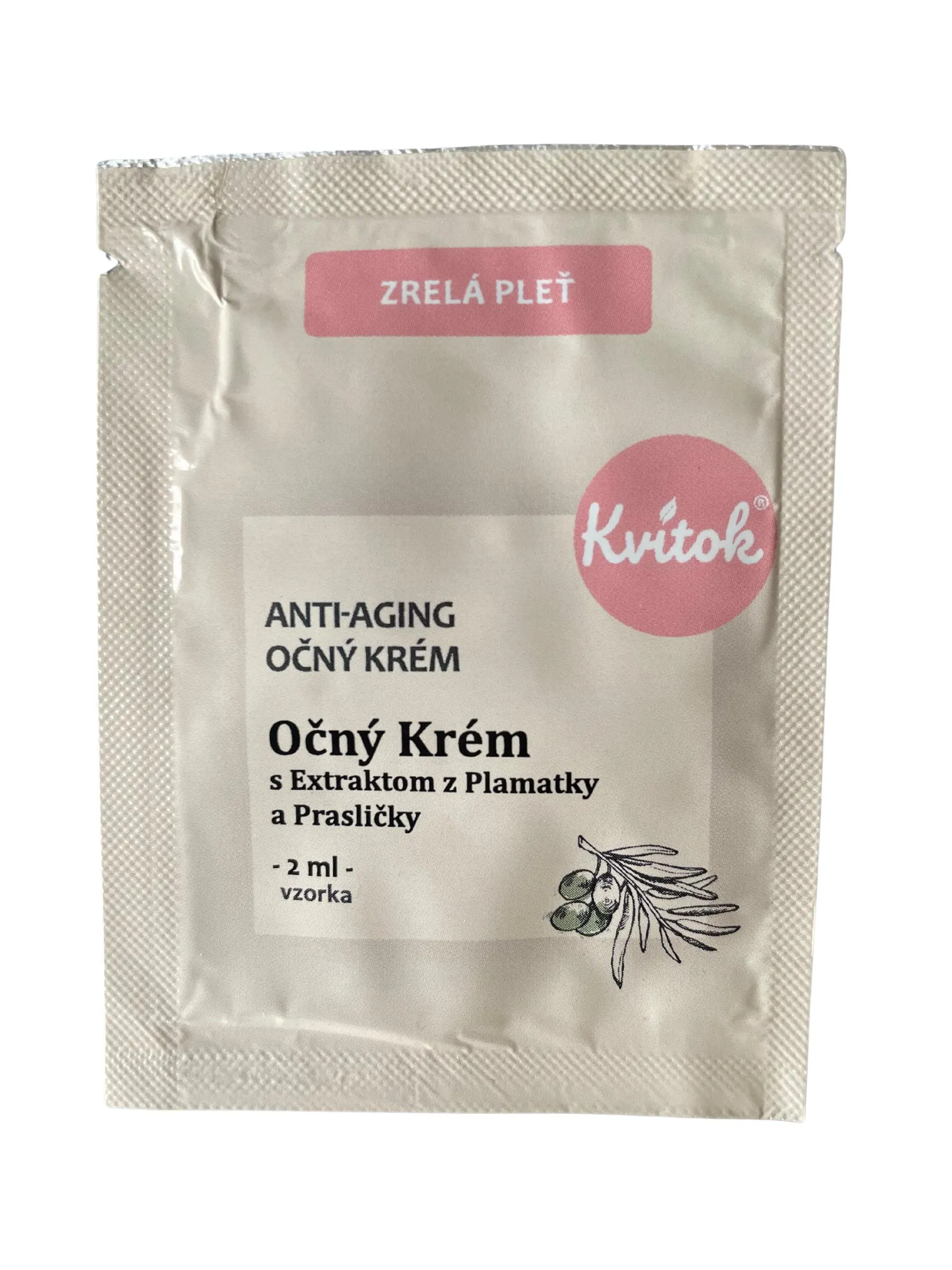 Kvitok Oční krém - denní - vzorek (2 ml)