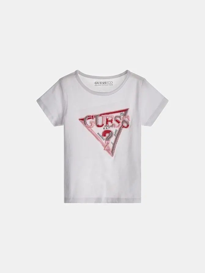 Camiseta logotipo triángulo frontal