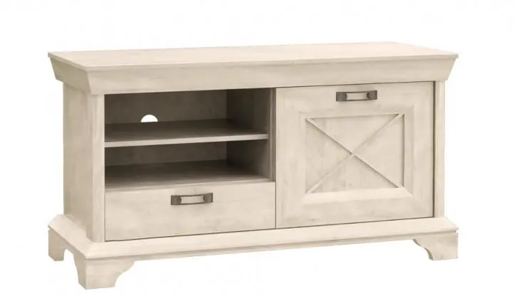 Televizní stolek provence bílý KAMIR KSMT22