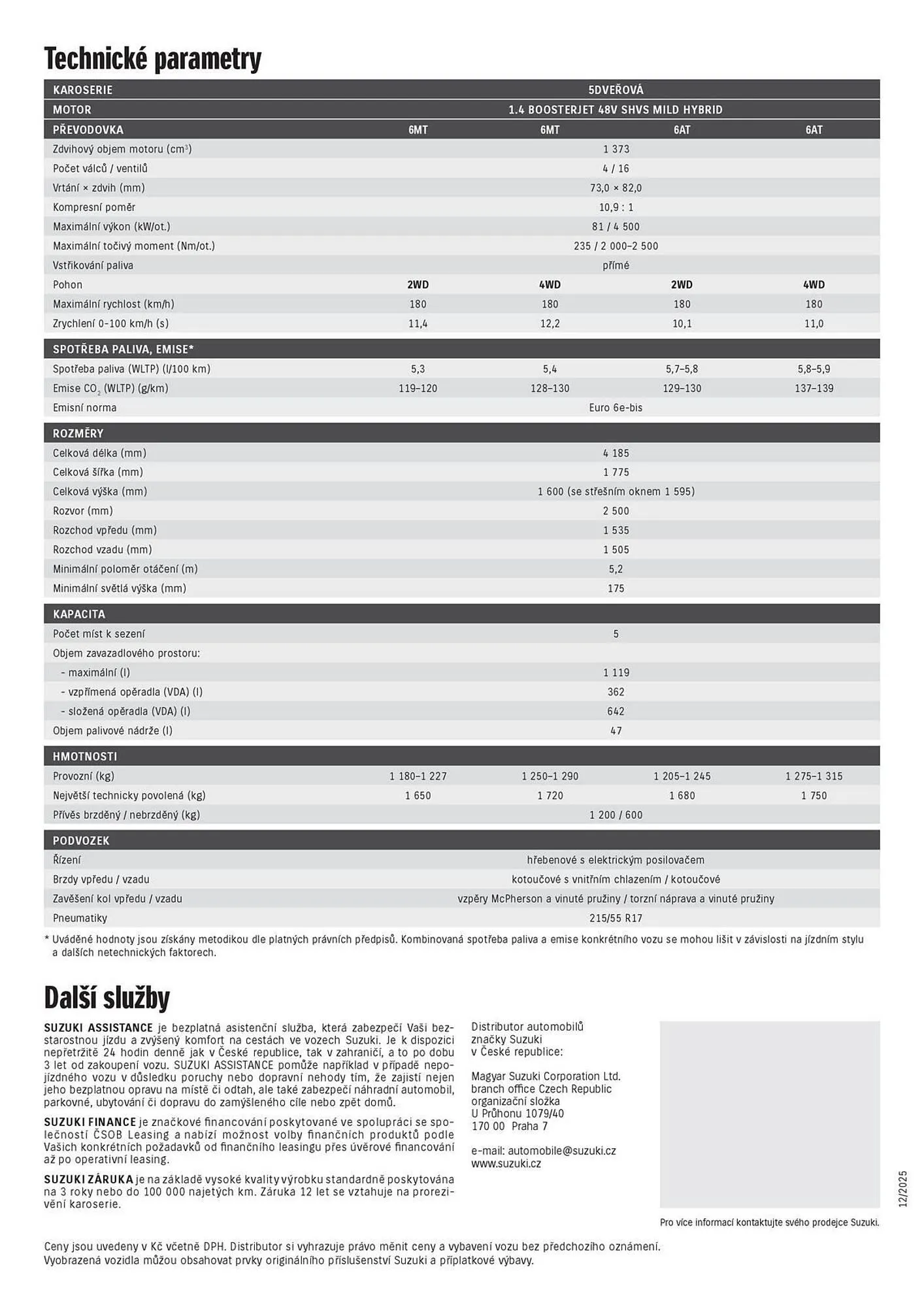 Suzuki leták - 15. ledna 3. července 2026 - Page 4