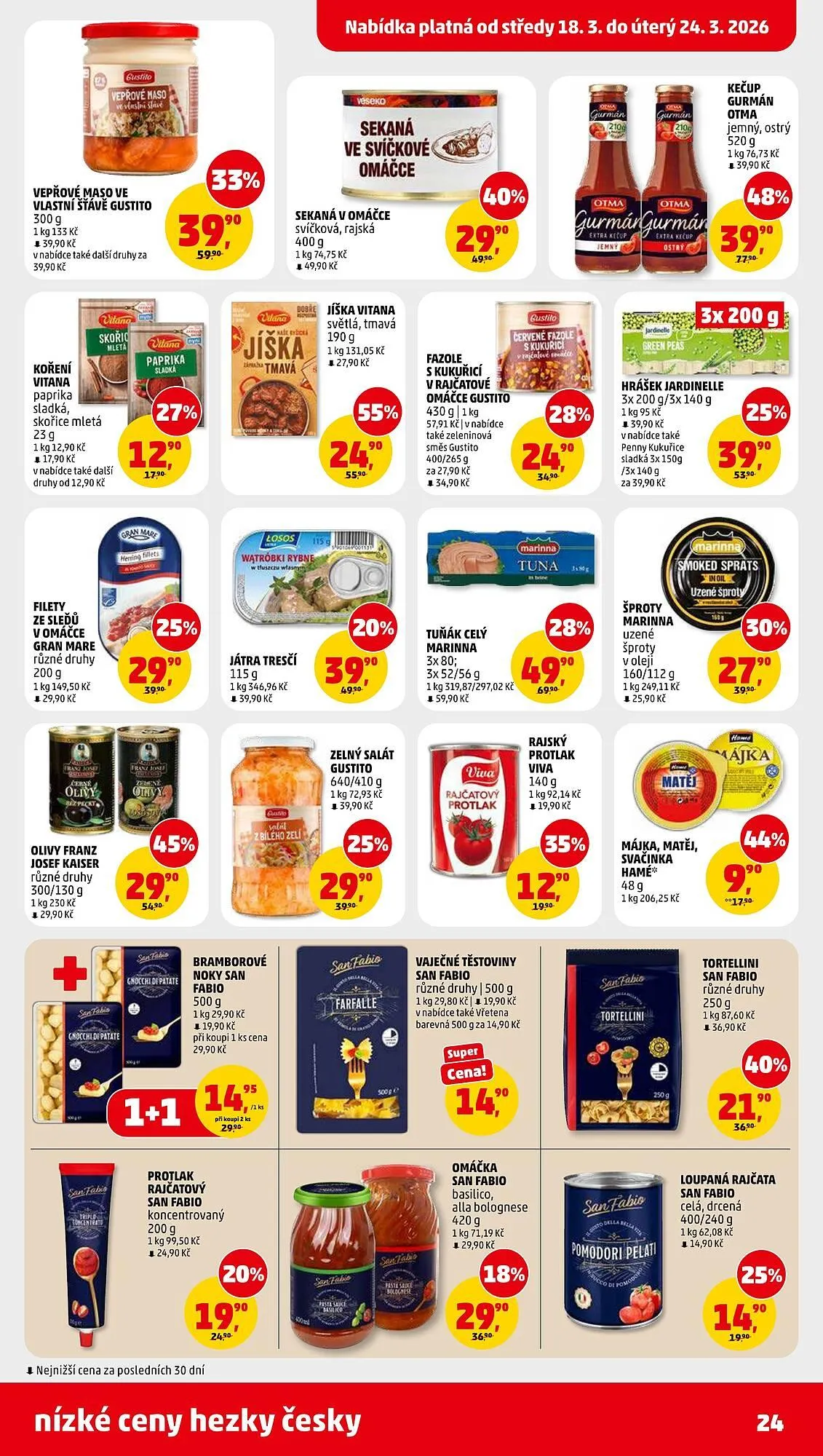 Penny Market leták - 18. března 24. března 2026 - Page 24