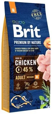 Brit Premium by Nature Adult M 15 kg