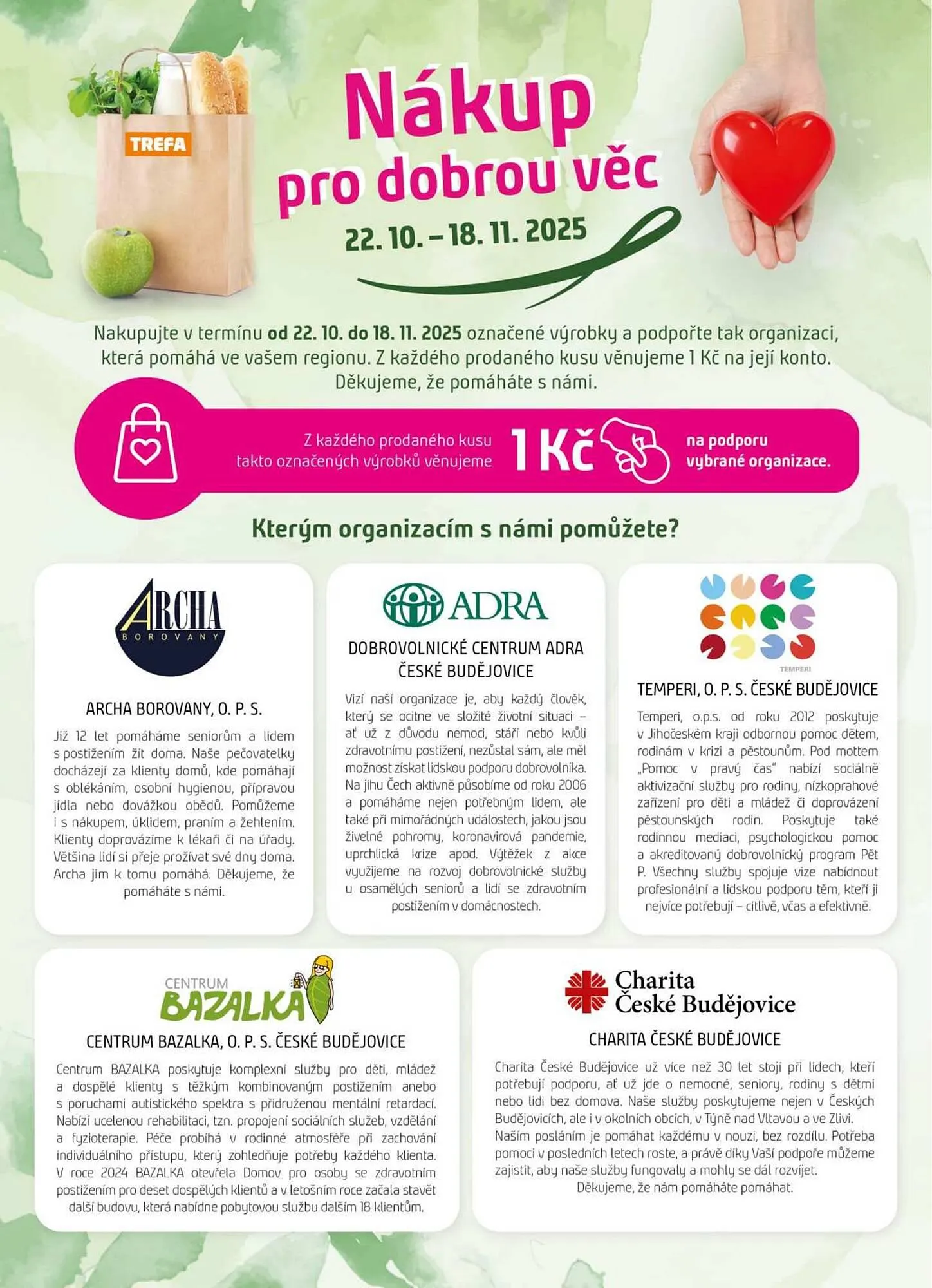 Trefa leták - 22. října 18. listopadu 2025 - Page 1