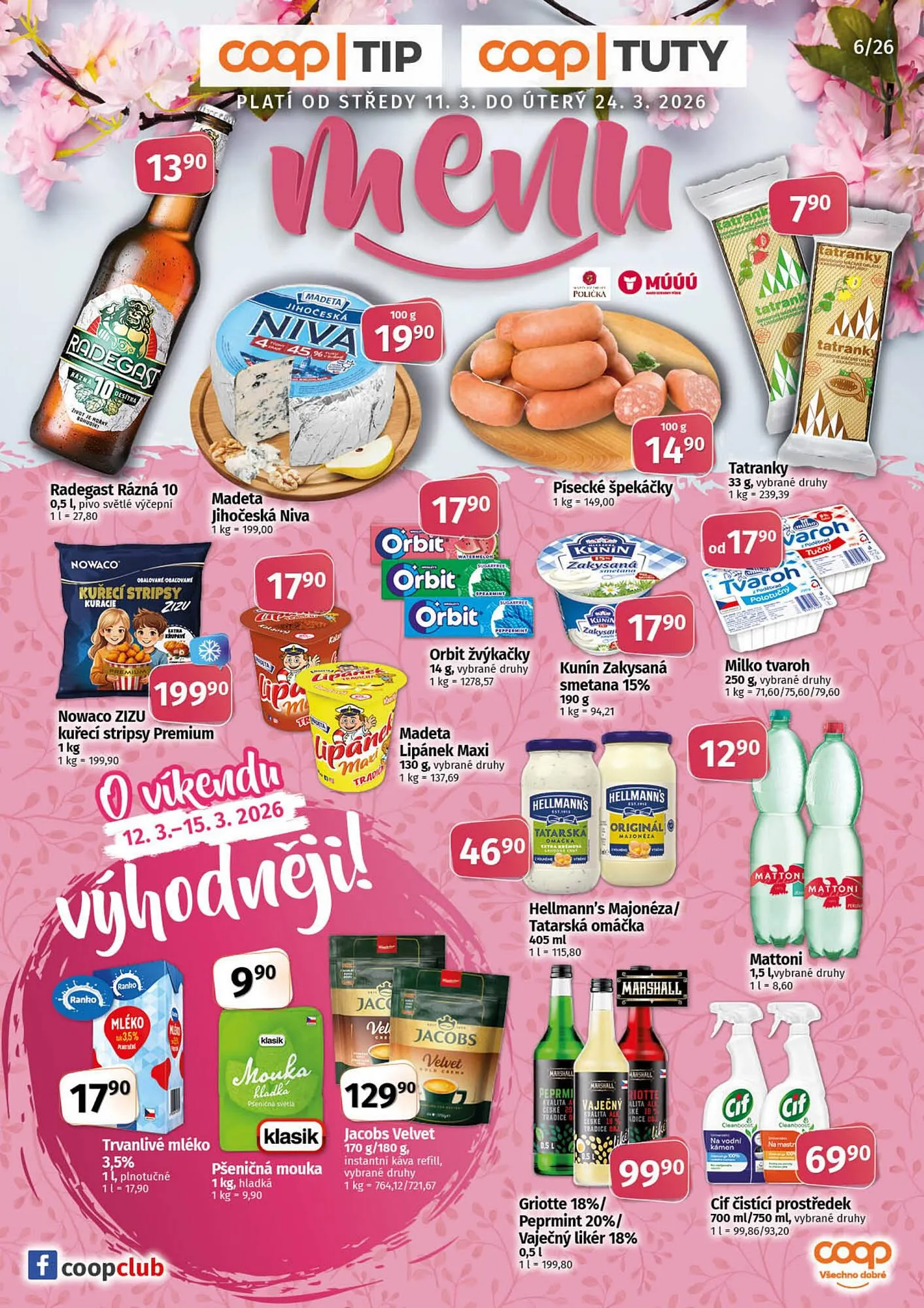 Konzum leták - 11. března 24. března 2026 - Page 1