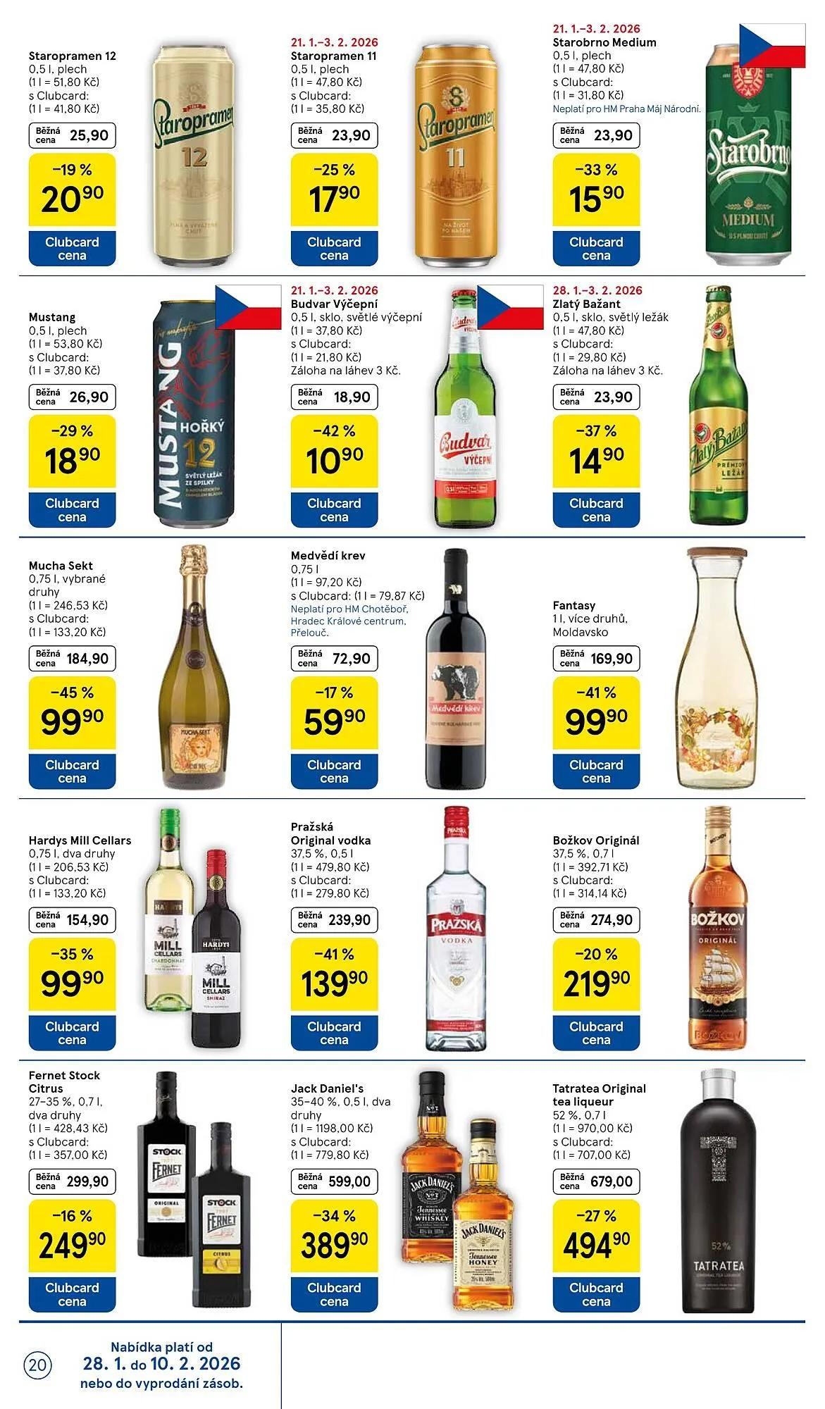 Tesco leták - 28. ledna 3. února 2026 - Page 20