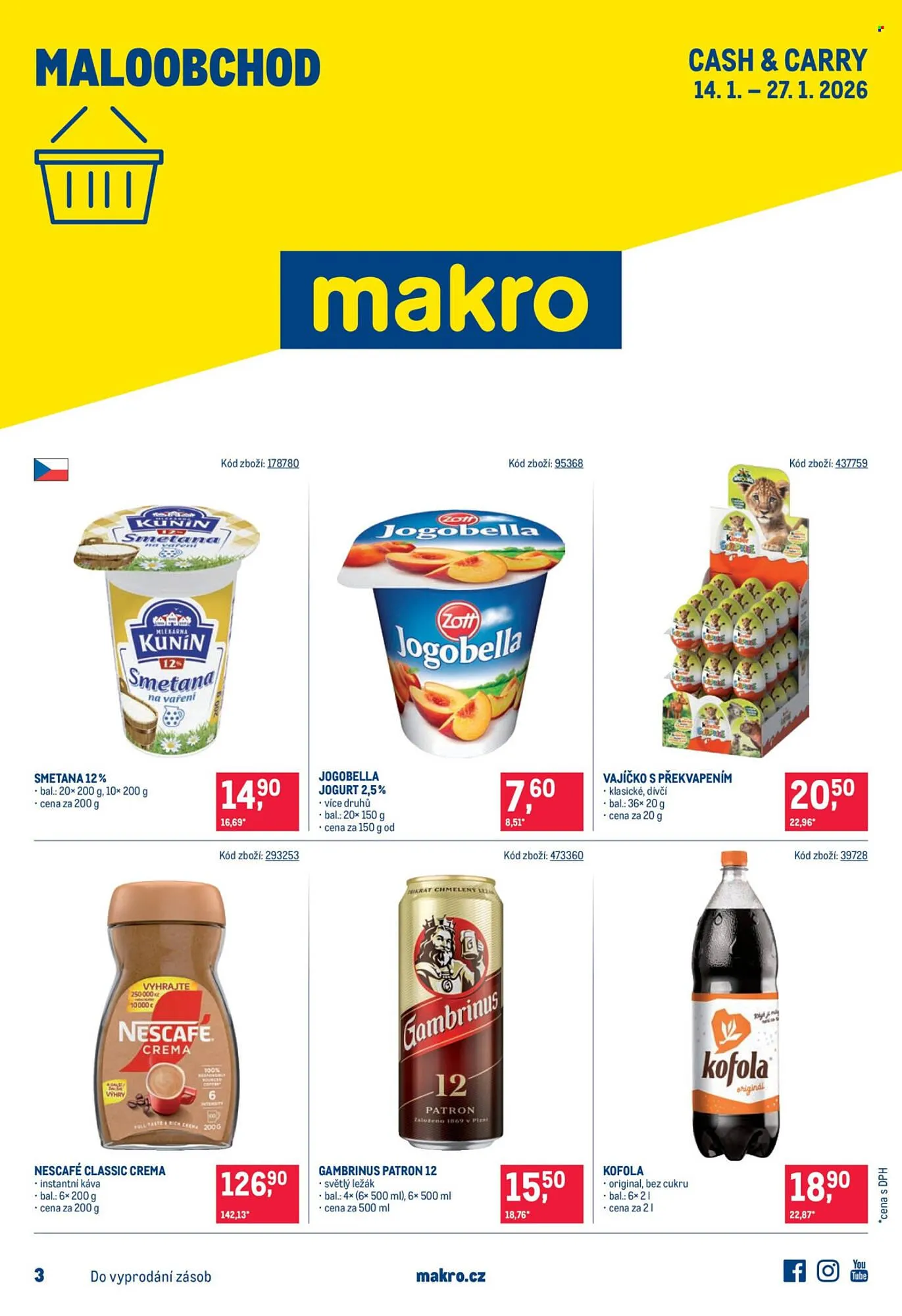Makro leták - 14. ledna 27. ledna 2026 - Page 1
