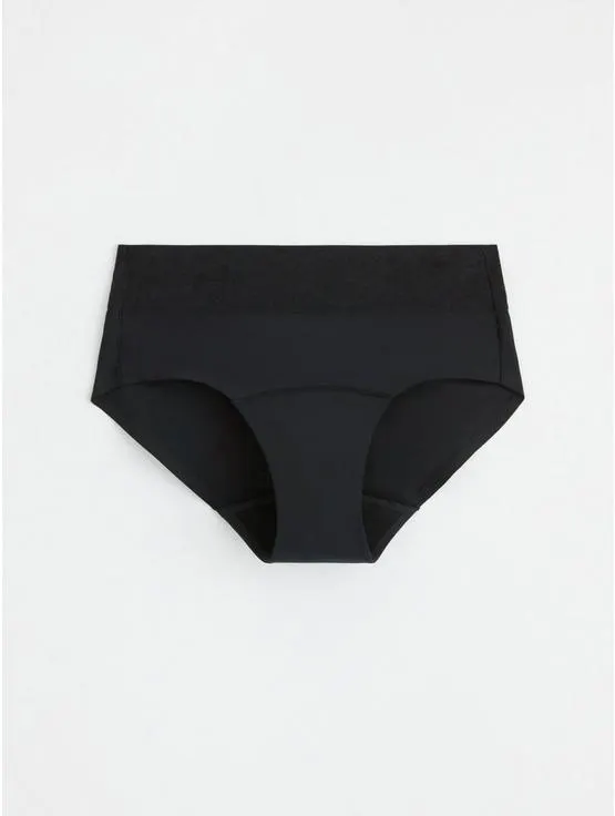 Menstruační kalhotky s extra vysokou mírou savosti - Hiphugger Lace - Female Engineering