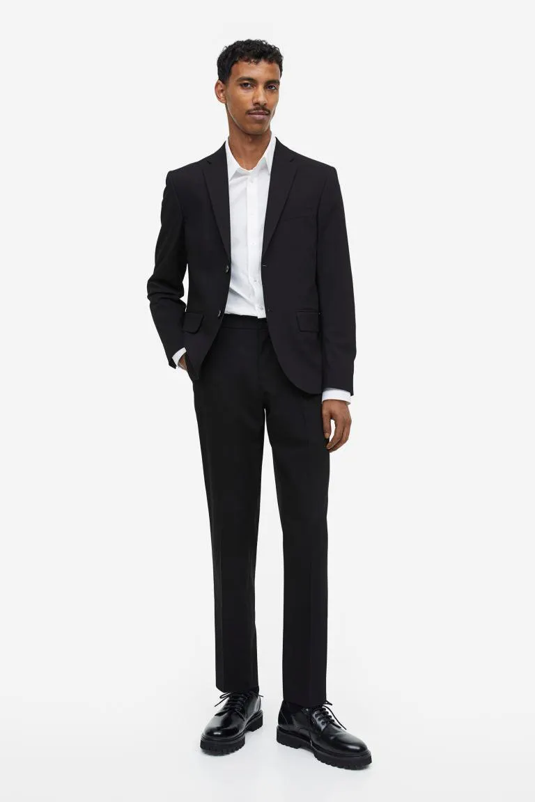 Společenské kalhoty Slim Fit