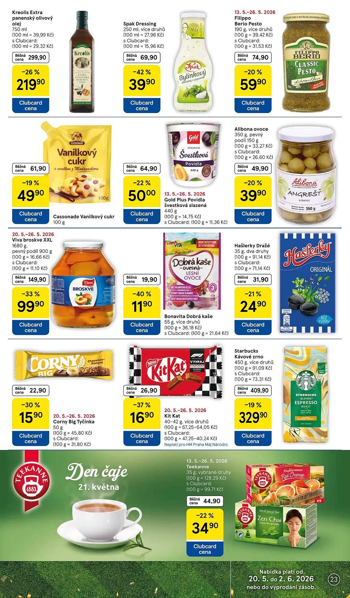 Tesco leták - 20. května 26. května 2026 - Page 23