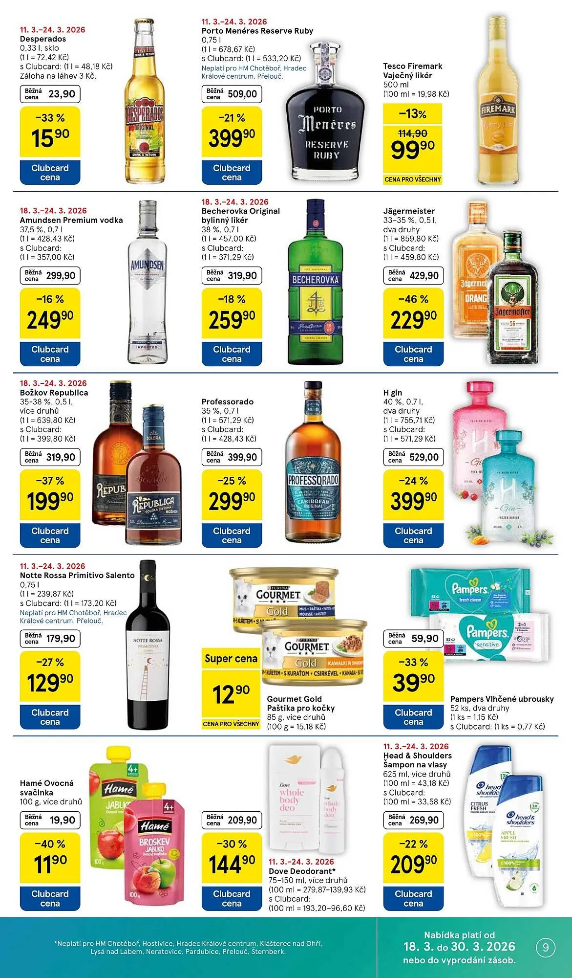 Tesco leták - 18. března 24. března 2026 - Page 9