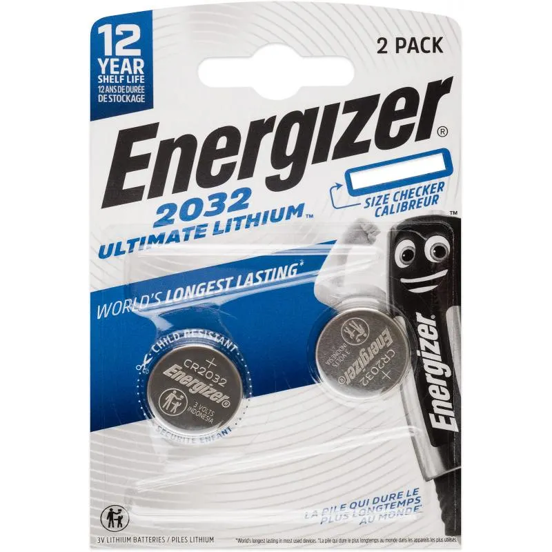 2x baterie Energizer CR2032 Ultimate Lithium