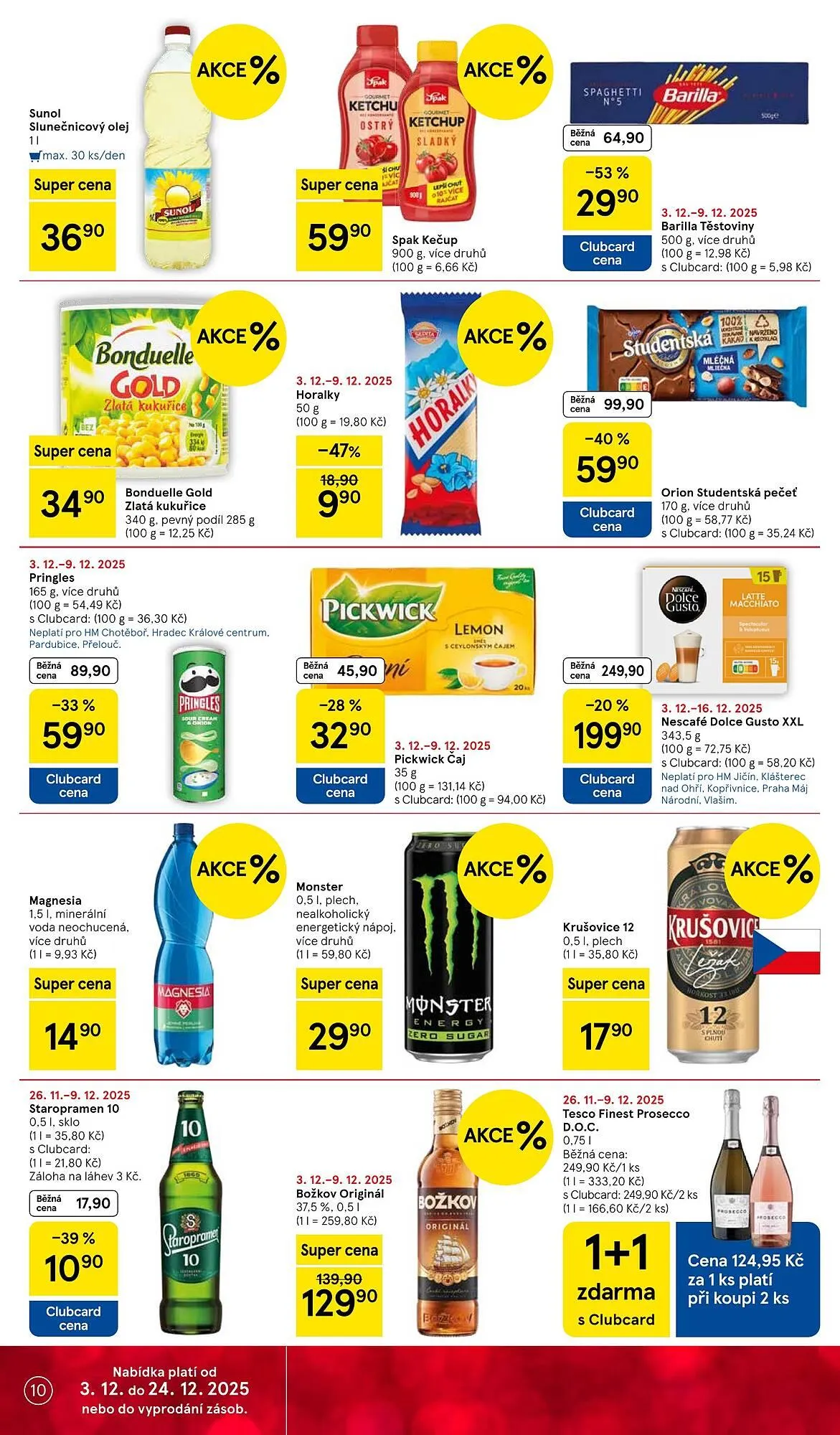 Tesco leták - 3. prosince 9. prosince 2025 - Page 10