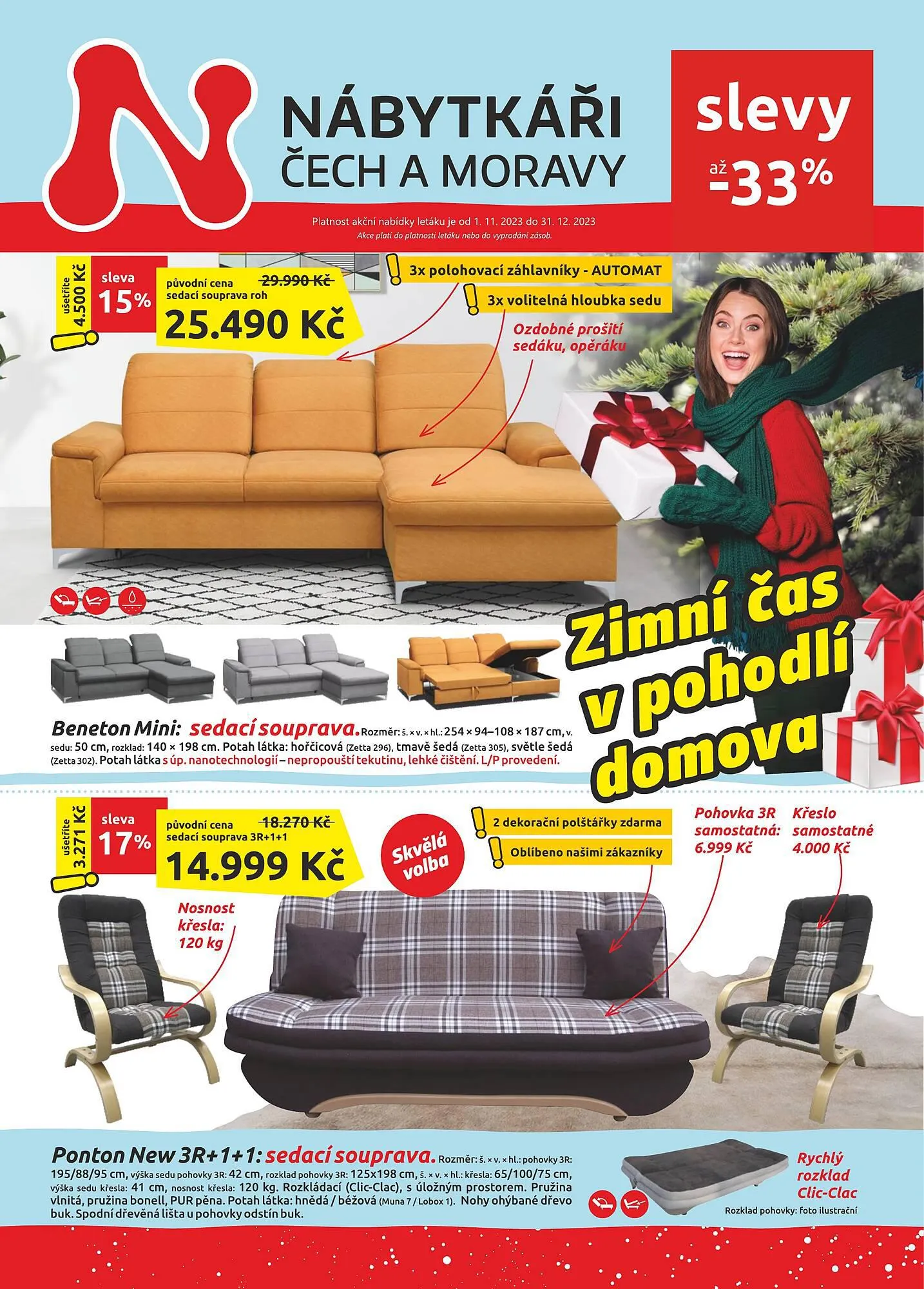 Nábytkáři Čech a Moravy leták - 1