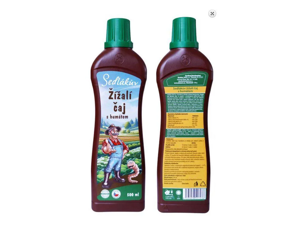 Sedlákův žížalí čaj s HUMÁTEM 500ml
