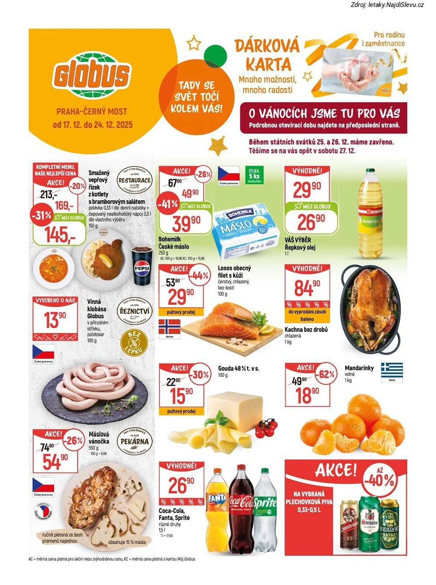 Globus leták - 17. prosince 24. prosince 2025 - Page 1