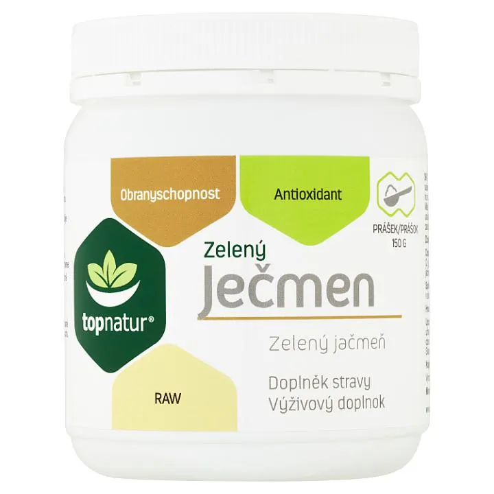 Topnatur Zelený ječmen prášek 150g