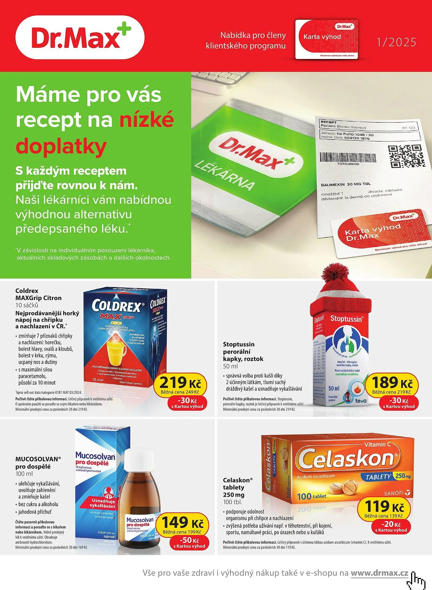 Dr. Max leták - 1. ledna 31. ledna 2025 - Page 1