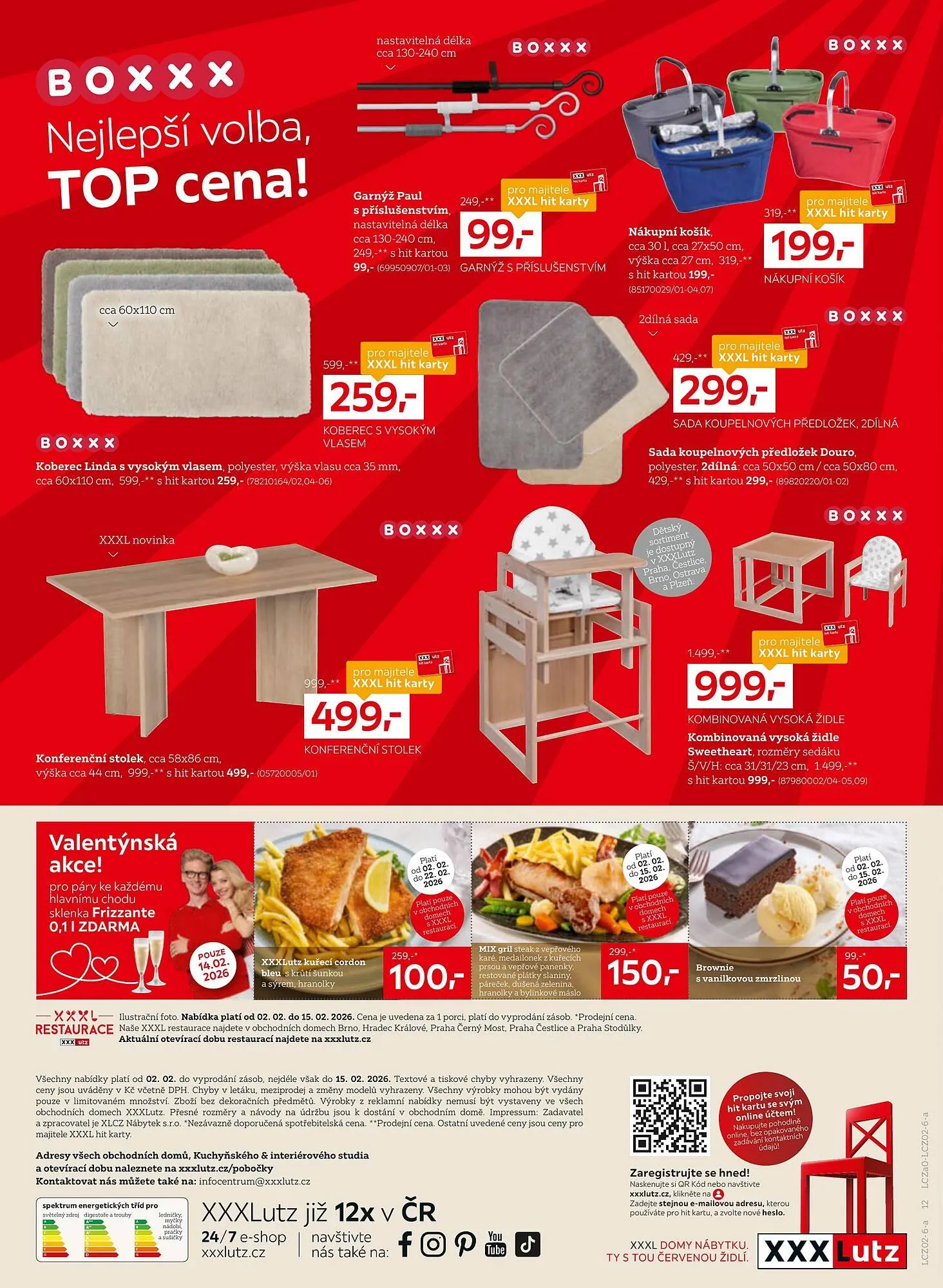 XXXLutz leták - 2. února 15. února 2026 - Page 12