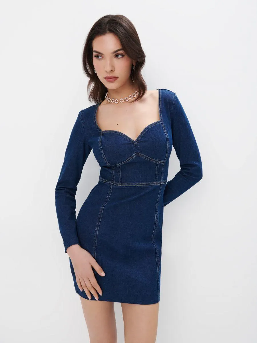 Rochie mini de blugi