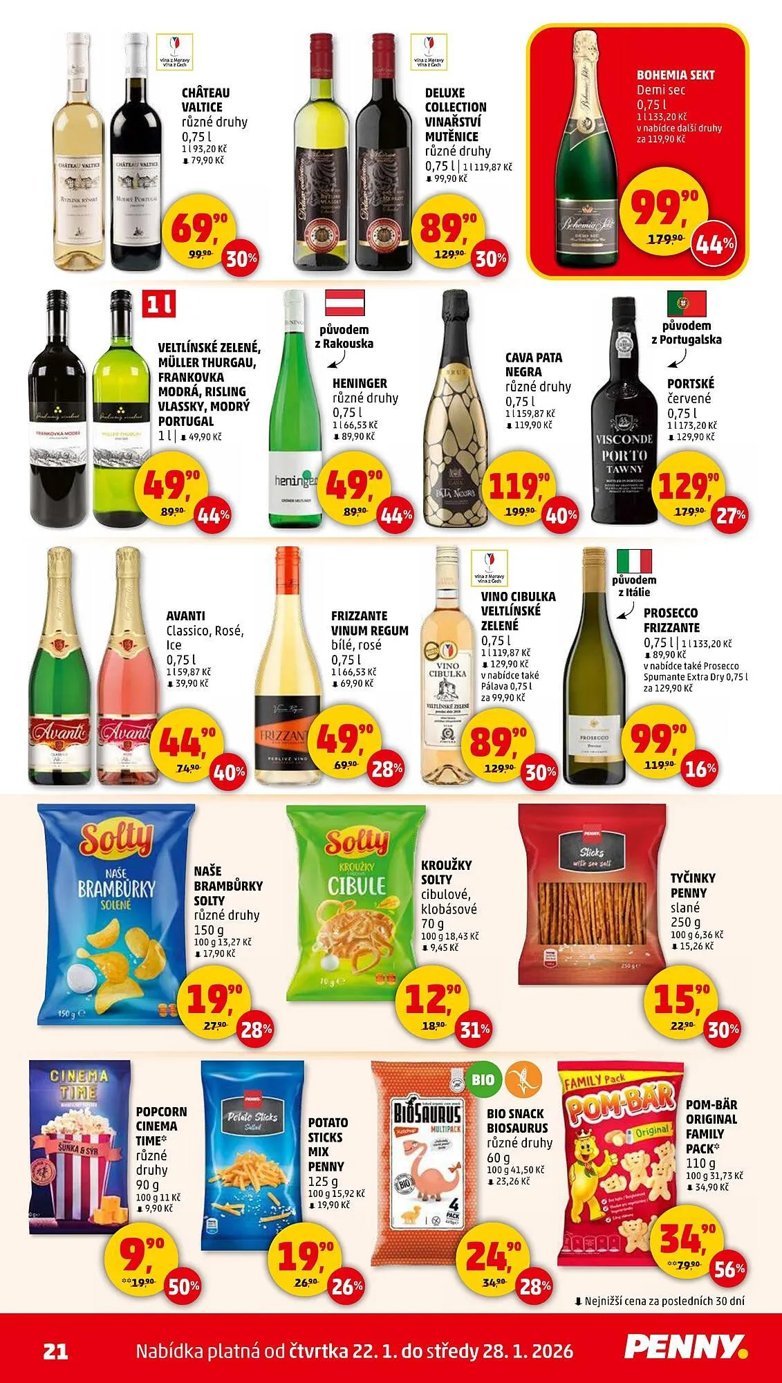 Penny Market leták - 22. ledna 28. ledna 2026 - Page 21