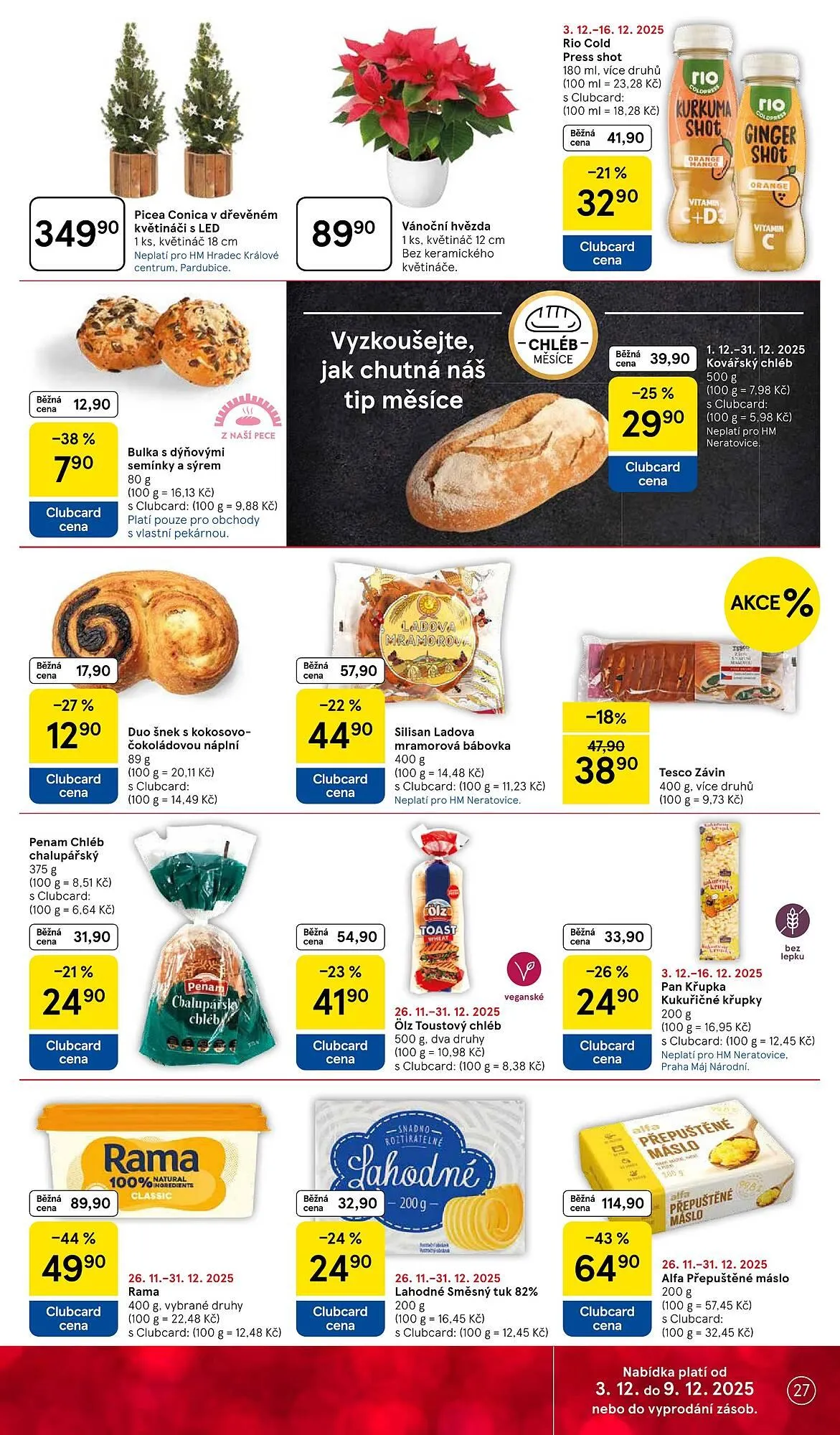 Tesco leták - 3. prosince 9. prosince 2025 - Page 27