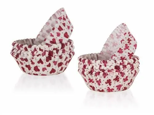 BANQUET Sada cukrářských košíčků LOVE 8,7 cm, 100 ks