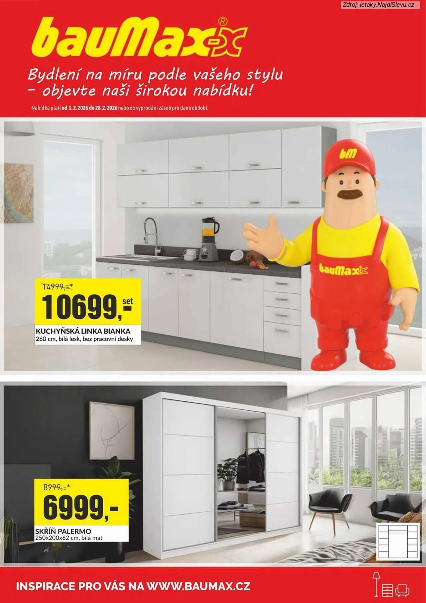 Baumax leták - 1. února 28. února 2026 - Page 1