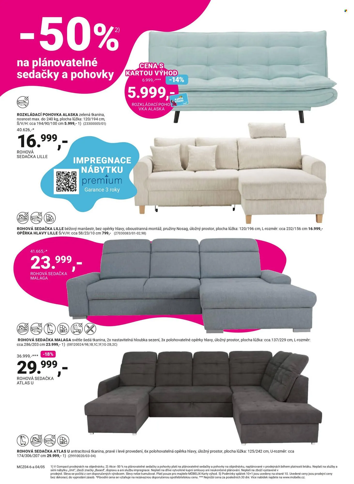 Möbelix leták - 6. dubna 10. května 2026 - Page 4
