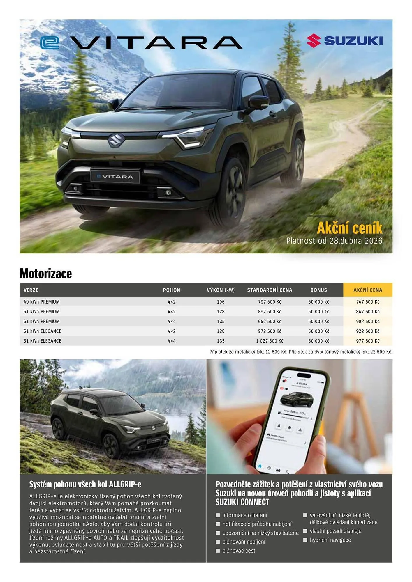 Suzuki leták - 28. dubna 31. května 2026 - Page 1