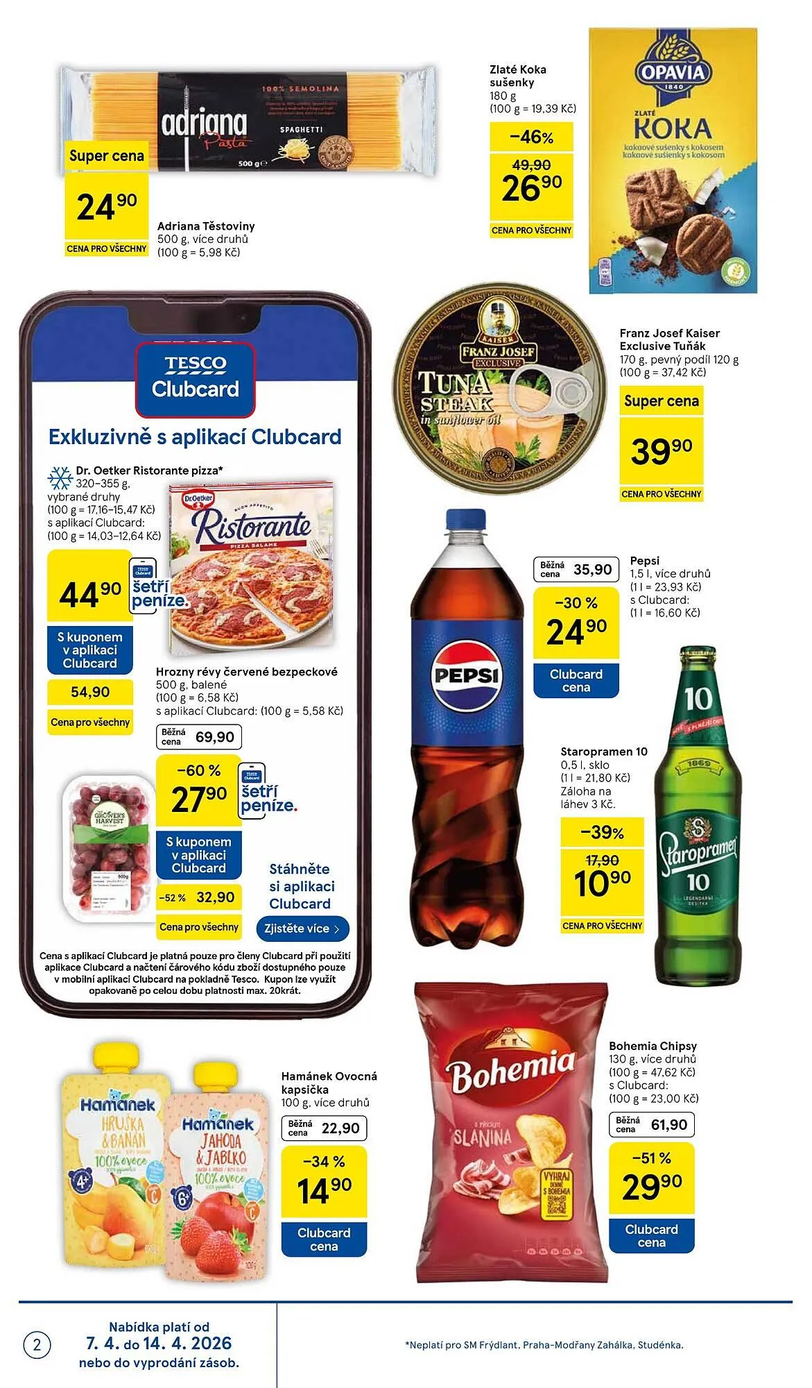 Tesco leták - 7. dubna 14. dubna 2026 - Page 2