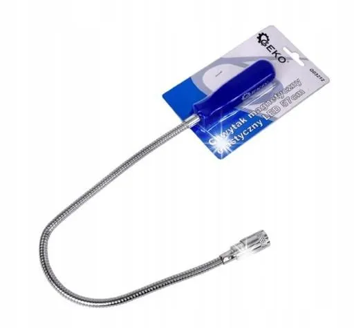 MAGNETICKÝ FLEXIBILNÍ DÍLENSKÝ UCHOPOVAČ 57 cm LED TLAPKA OHEBNÁ S BATERKOU