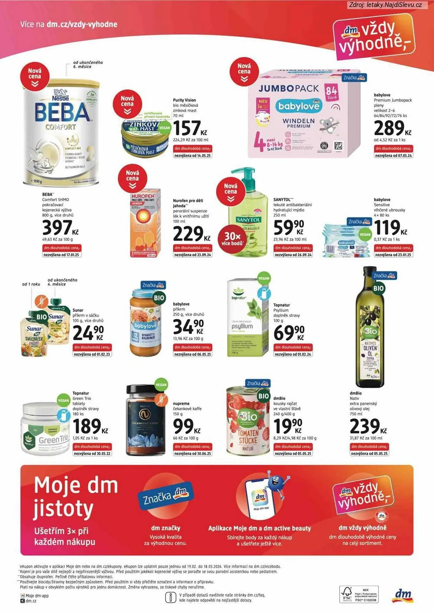 Dm drogerie leták - 19. února 18. března 2026 - Page 4