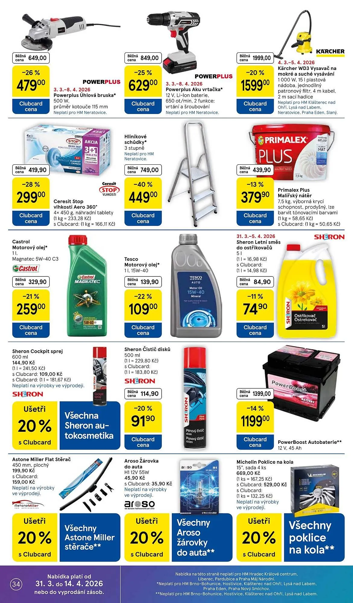 Tesco leták - 31. března 5. dubna 2026 - Page 34