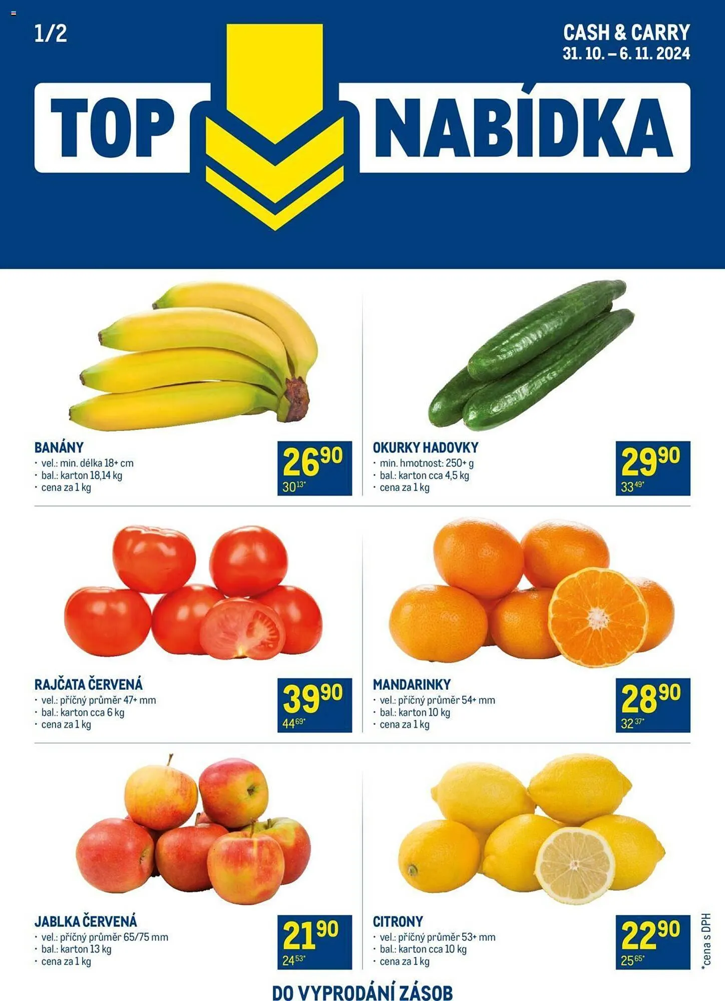 Makro leták - 31. října 6. listopadu 2024 - Page 1