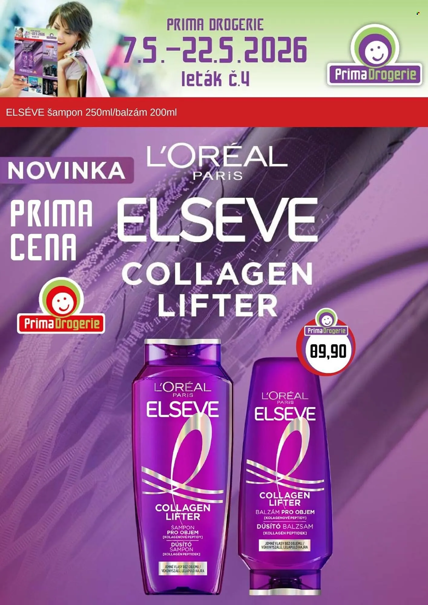 Prima Drogerie leták - 7. května 22. května 2026 - Page 1