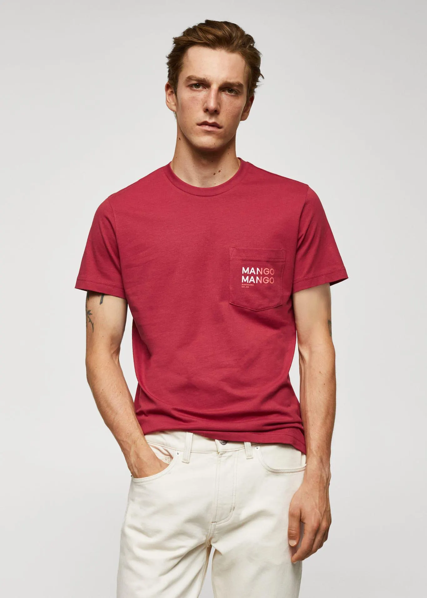 Logómintás pamutpóló