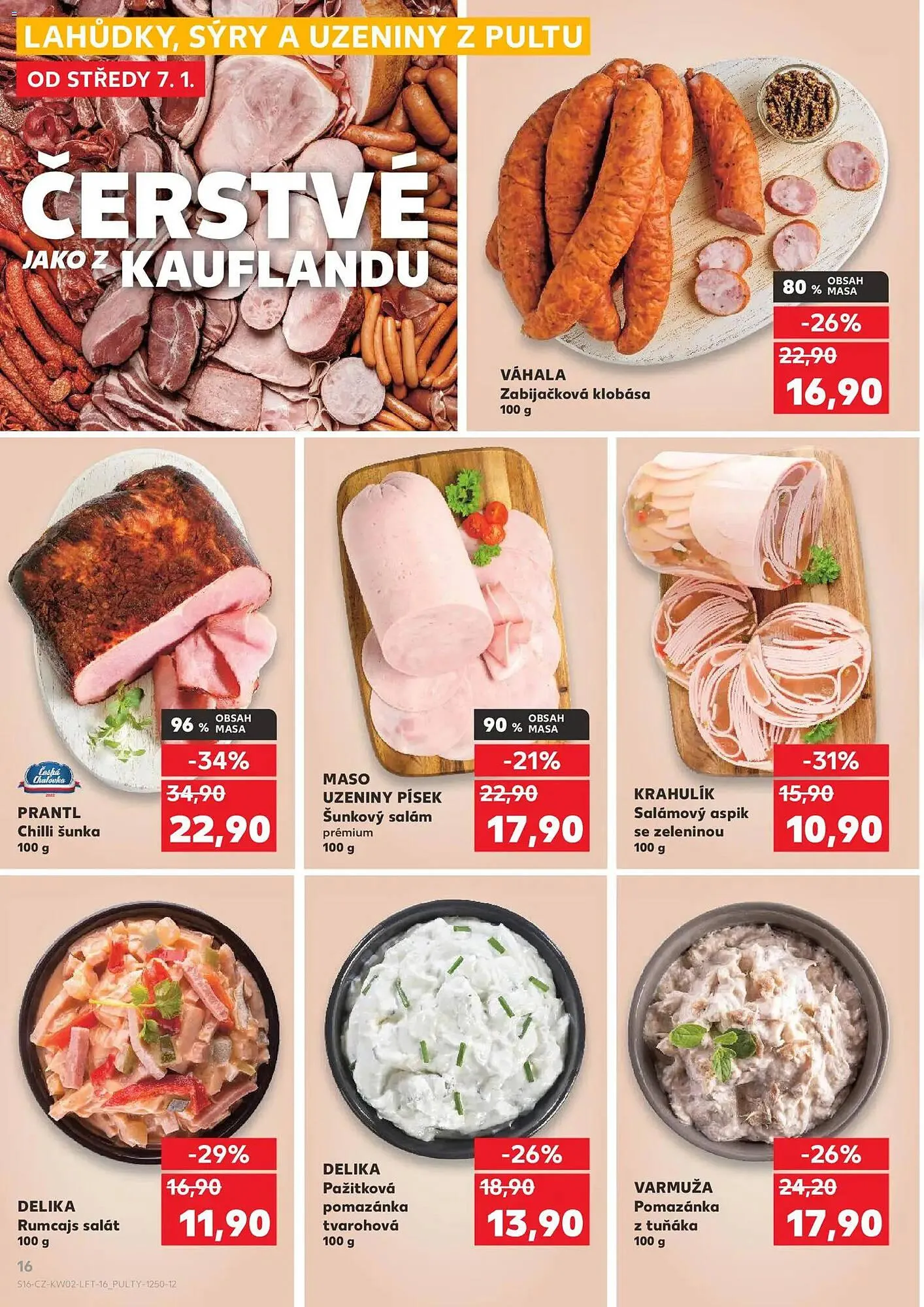 Kaufland leták - 7. ledna 13. ledna 2026 - Page 16