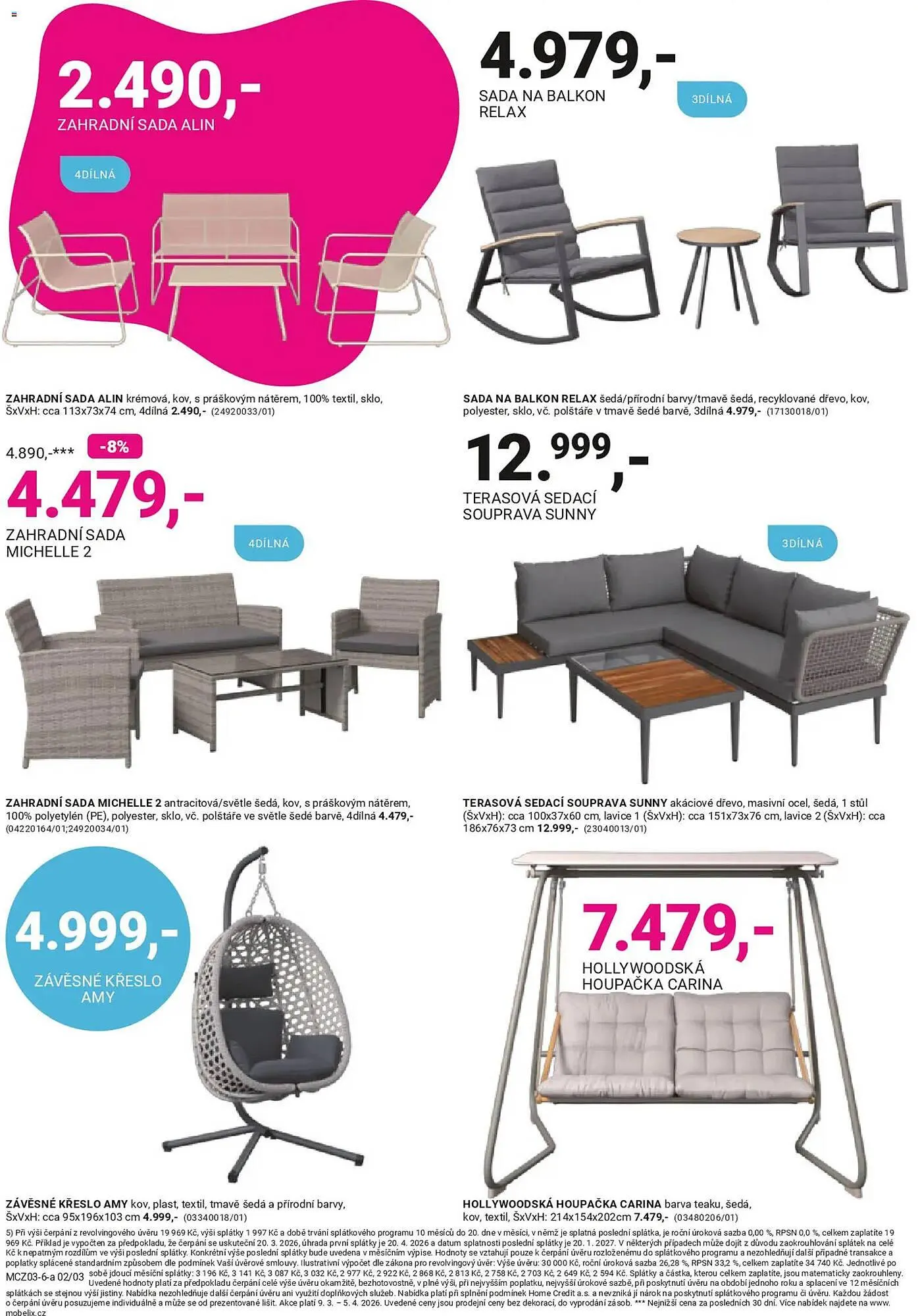 Möbelix leták - 9. března 5. dubna 2026 - Page 2