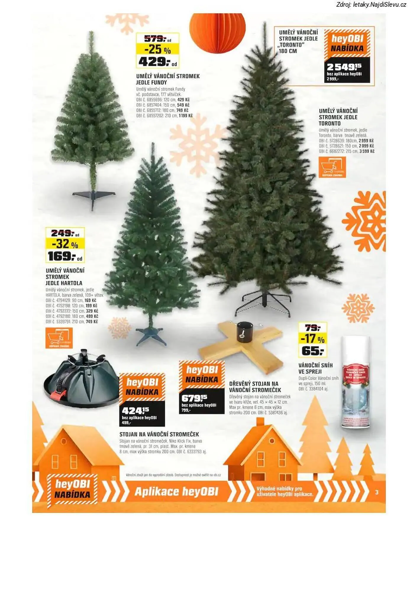 OBI leták - 1. prosince 31. prosince 2025 - Page 3