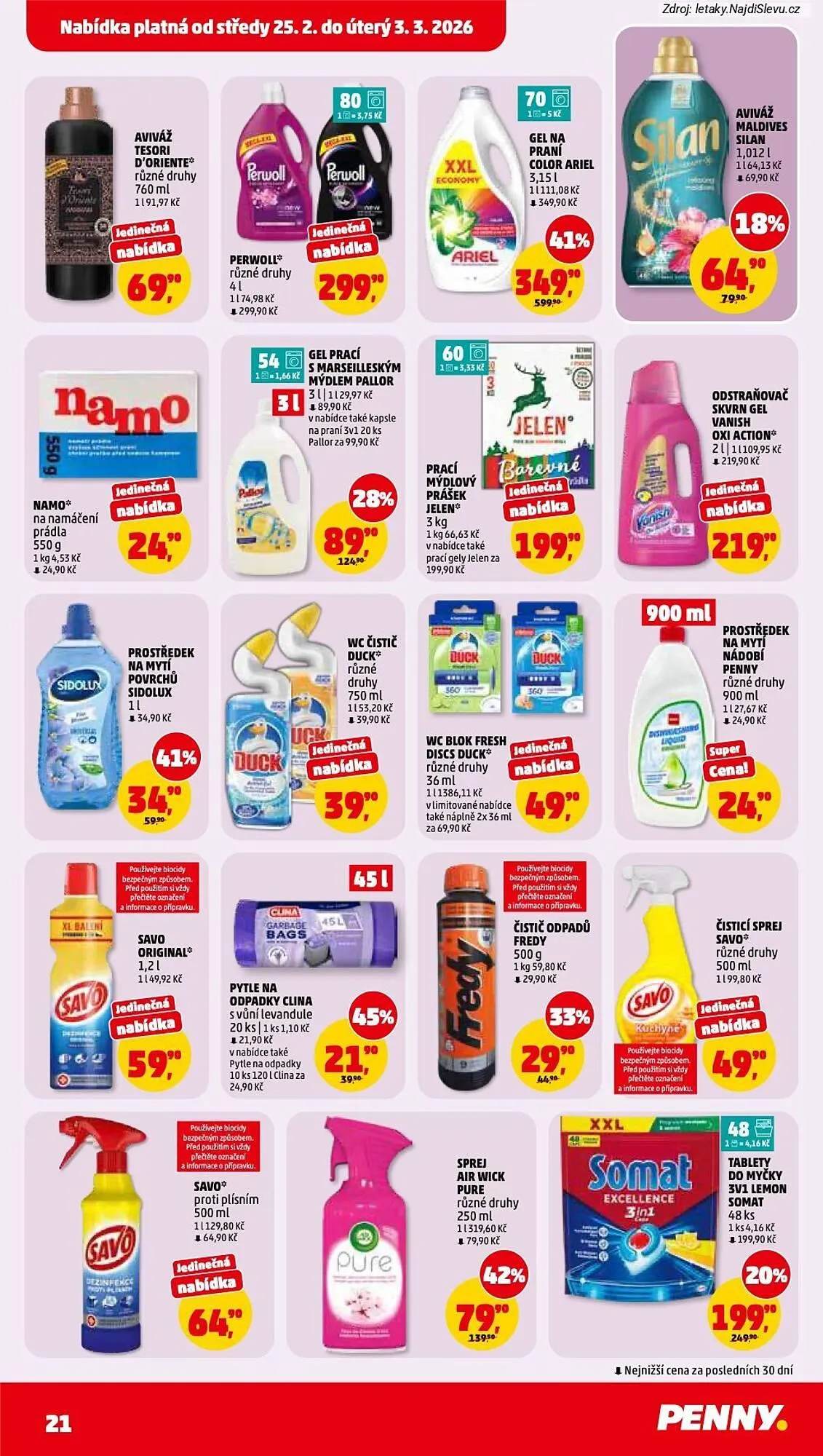 Penny Market leták - 25. února 3. března 2026 - Page 21