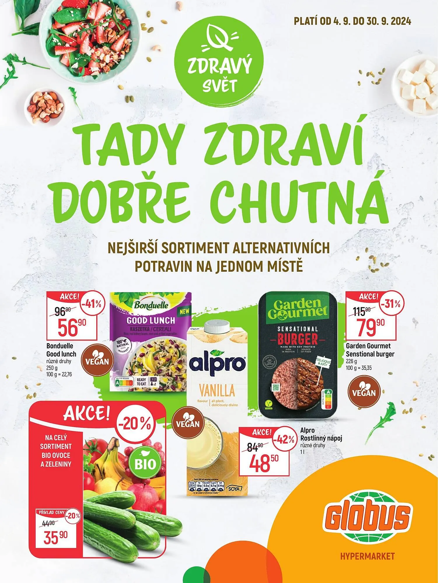 Globus leták - 4. září 30. září 2024 - Page 1