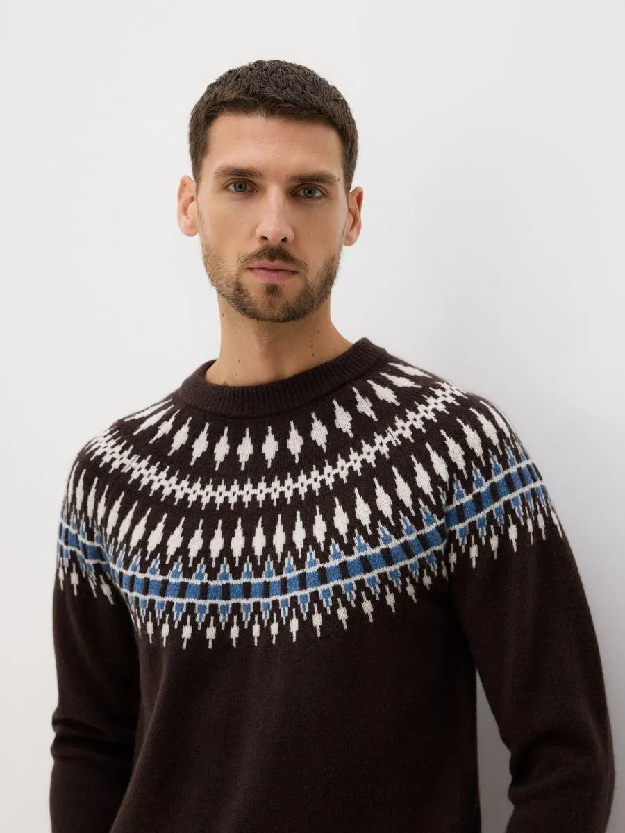 Svetr s příměsí vlny