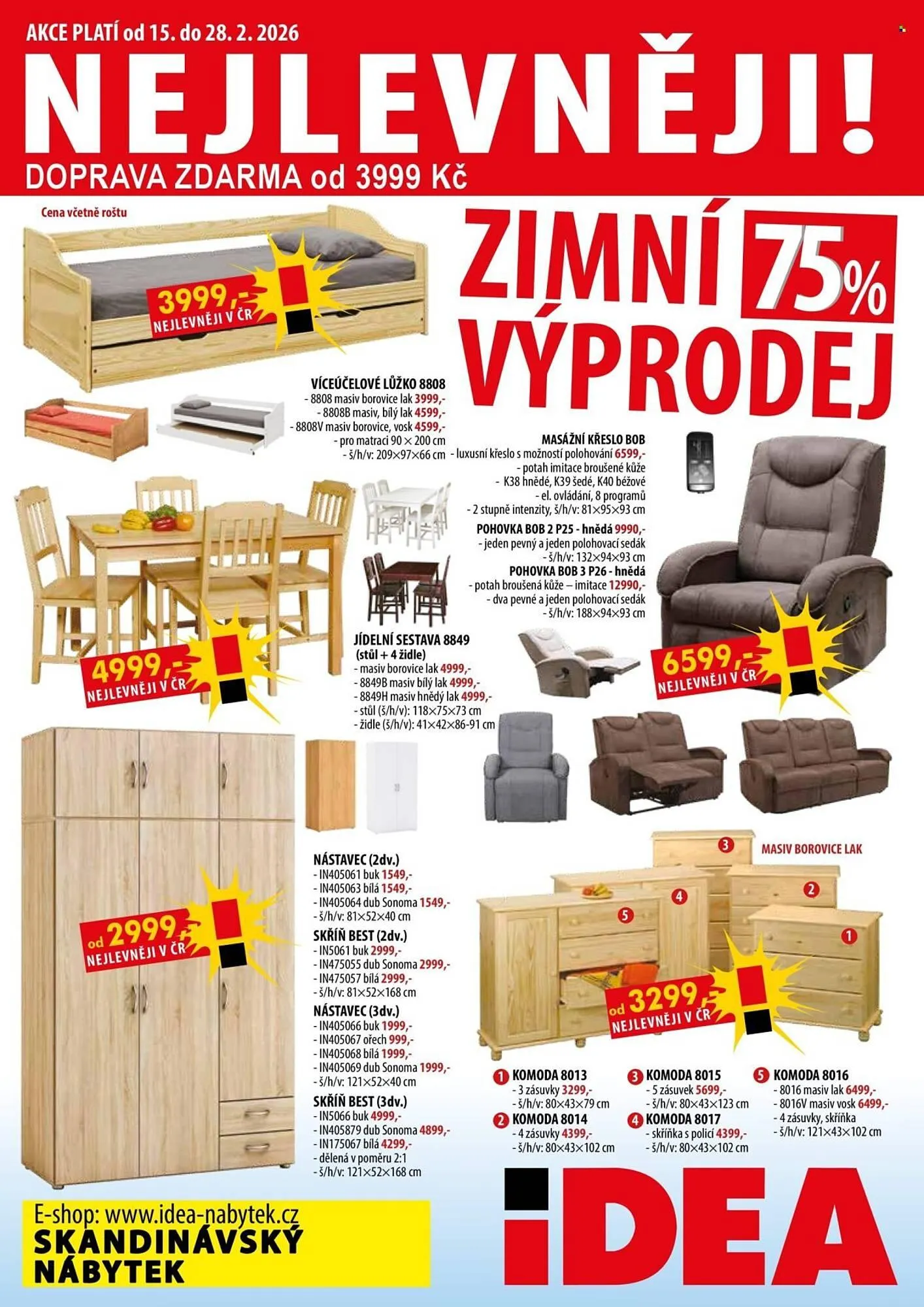 IDEA nábytek leták - 1